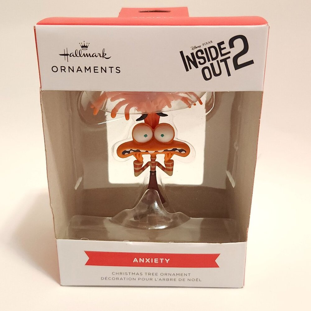 HALLMARK Ornaments Inside Out 2 ANXIETY Christmas Tree Ornament BNIP